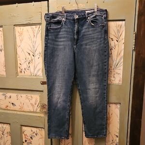 rag & bone Blue Ankle Jeans